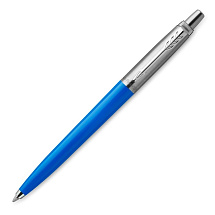 Шариковая ручка Parker Jotter Originals Blue Chrom CT, стержень: M blue в подарочной упаковке