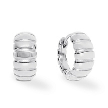 Серьги Hoop 14мм Silver