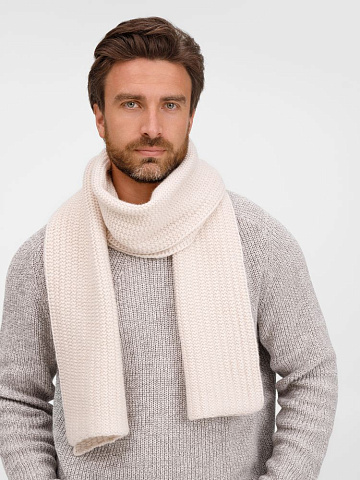 Шарф Frissonelle, жемчужно-белый - рис 7.