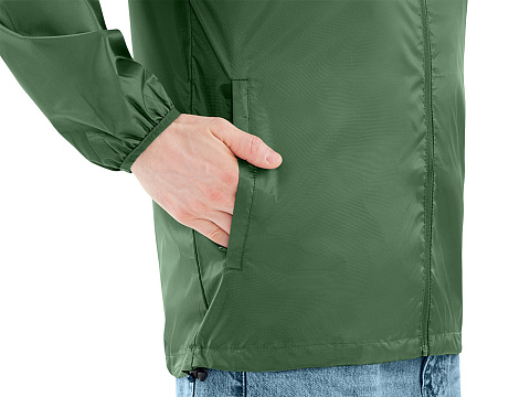Ветровка Miami 2.0 мужская с чехлом, зеленый - рис 5.