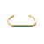 Браслет Dark Green-Gold 16 - миниатюра