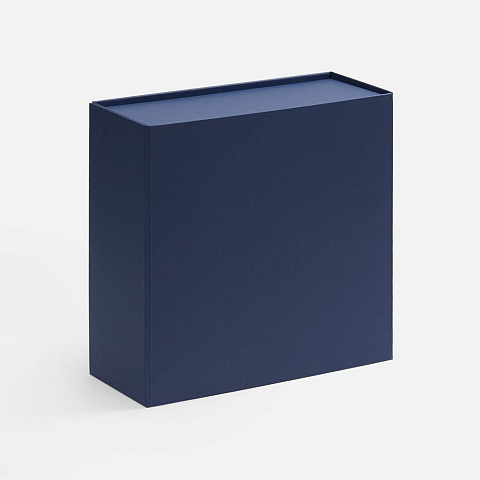Коробка складная Quadra Fold, темно-синяя - рис 3.