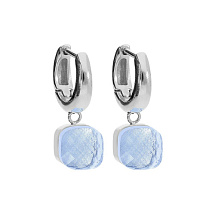 Серьги FIRENZE (S) Hellblau Qudo 107000/20-4733