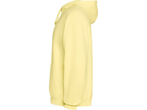 Толстовка с капюшоном KENIA унисекс, солнечно-желтый выстиранный WASHED - рис 3.
