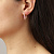 Серьги RAQUEL SG LIGHT ROSE Dyrberg Kern 460063 - миниатюра - рис 2.