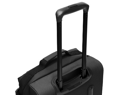 Сумка на колесах TORBER РИТМ, черный, полиэстер 900D с PU покрытием, 47 х 34 х 21,5 см, 32 л - рис 4.