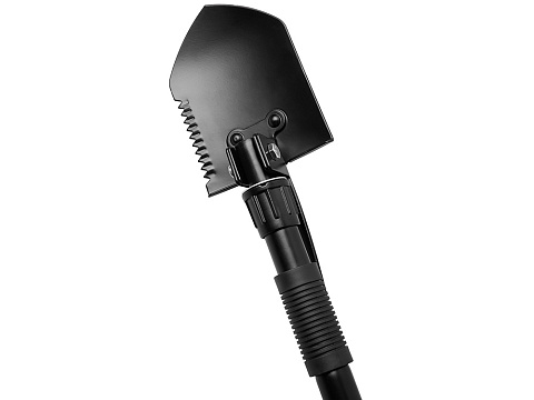 Складная лопата c чехлом Spade, черный - рис 11.