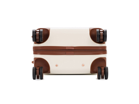 Чемодан для ручной клади BUGATTI АМЕЛИЯ | AMELIA, бежевый, поликарбонат / АБС-пластик, 32х22х53 см, 30 л - рис 5.