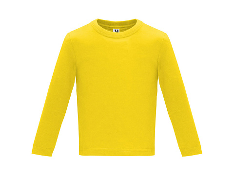 Футболка Baby  детская с длинным рукавом, желтый