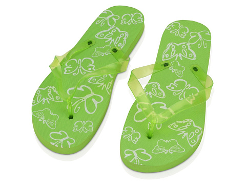 Пляжный набор Тропики, зеленый - рис 3.