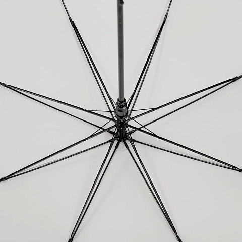 Зонт-трость Jolly Brolly, светло-серый - рис 4.