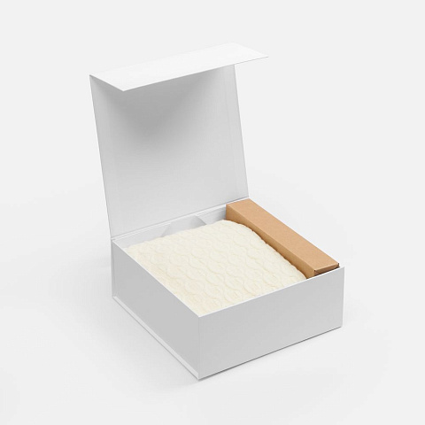 Коробка складная Quadra Fold, белая - рис 5.