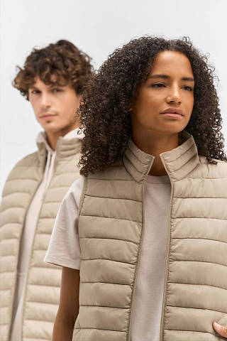 Жилет женский Stream BW Women, серо-бежевый - рис 7.