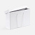 Коробка Handgrip, горизонтальная, белая - миниатюра - рис 3.