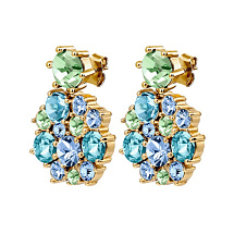 Серьги FREESIA SG AQUA