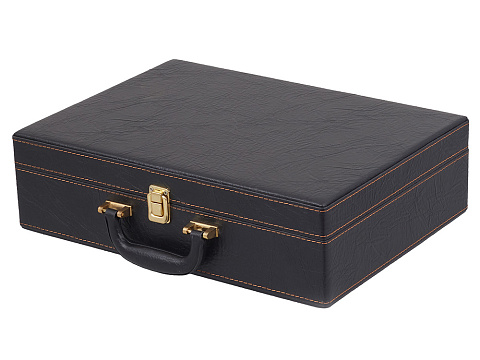 Дипломат подарочный, темно-коричневый