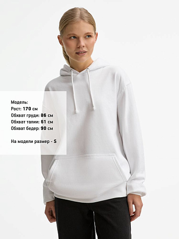 Худи унисекс Condor, молочно-белое - рис 5.