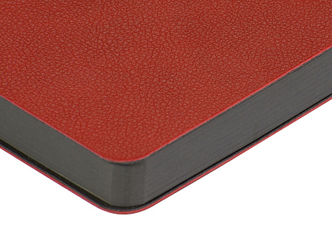 Ежедневник А5 датированный Boston 2027, красный с серым обрезом - рис 4.