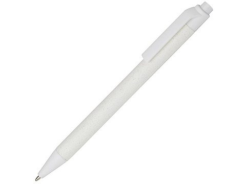 Шариковая ручка Fabianna из переработанной бумаги, белый