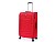 Чемодан TORBER БРОСНО, красный, нейлон 600D, 48 х 30 х 78 см, 85 л - миниатюра