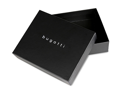 Портмоне для кредитных карт BUGATTI КОМЕТА | COMET, с защитой данных RFID, черное, натуральная воловья кожа, 10,2х0,2х8,2 см - рис 7.