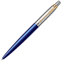 Шариковая ручка Parker Jotter SE 135 Lacquer Blue St.Steel GT, стержень: M, цвет чернил : blue, в подарочной упаковке