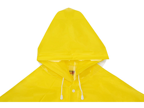 Дождевик Hawaii pro c чехлом унисекс, желтый - рис 8.