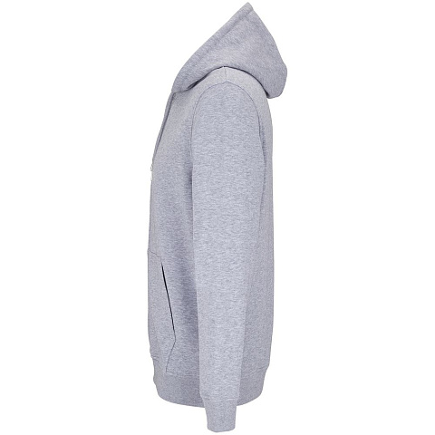 Толстовка унисекс Calipso, серый меланж - рис 3.