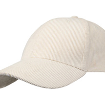 Hutton 6-панельная бейсболка из переработанного хлопка - Sandstone