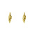 Серьги PLUMA GOLD Ciclon A230605 G - миниатюра