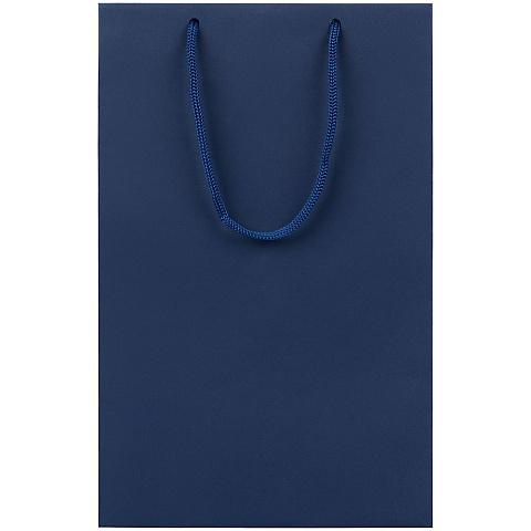 Пакет бумажный Porta S, вертикальный, синий - рис 3.