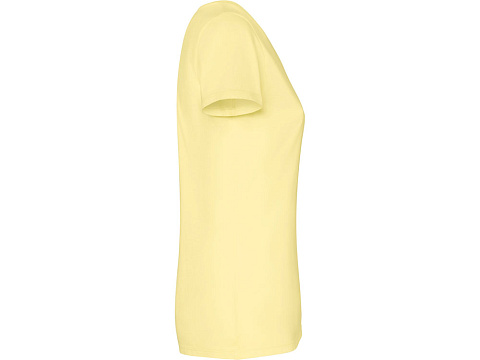 Футболка Fiyi женская, солнечно-желтый выстиранный WASHED - рис 3.