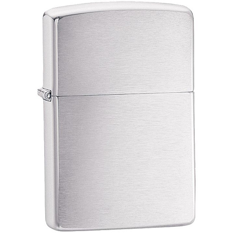 Зажигалка Zippo Classic Brushed, серебристая - рис 2.