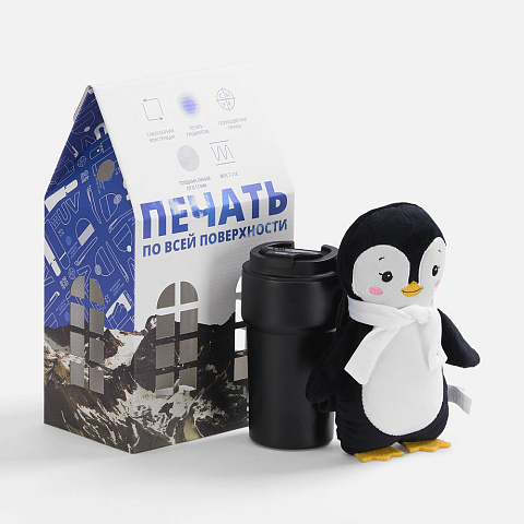 Коробка «Домик», L, с печатью на заказ - рис 3.