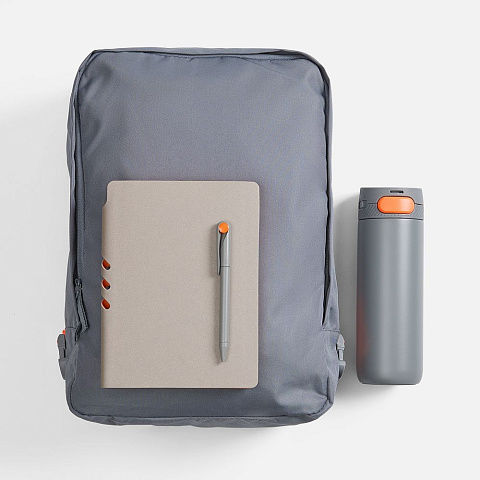 Набор Flexpen Travel, серый с оранжевым - рис 3.