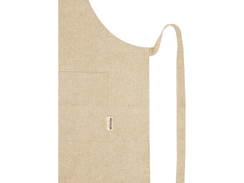 Pheebs 200 g/m2 recycled cotton apron, натуральный - рис 3.