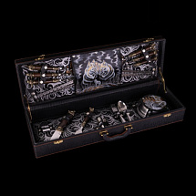 Подарочный комплект для гриля «Огонь и традиции — 2 Волка»