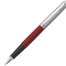 Перьевая ручка Parker Jotter Red CT , перо: F, цвет чернил: black, в подарочной упаковке