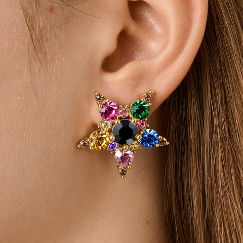 Серьги GEMINI SG RAINBOW Dyrberg Kern 450003 - рис 2.