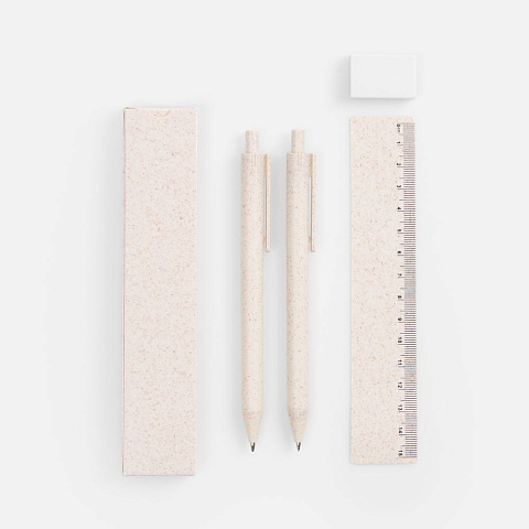 Набор Wheat Hit, белый - рис 3.