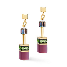 Серьги Multicolour Art Nouveau Coeur de Lion 2838/21-1578
