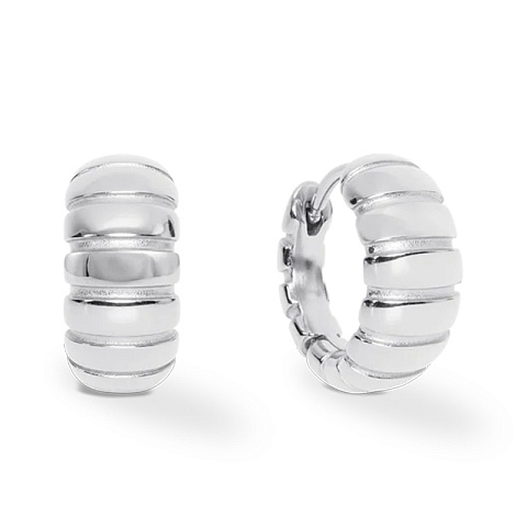Серьги Hoop 14мм Silver