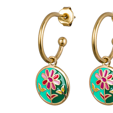 Серьги Fiore Luna AE03790-2 G - рис 2.