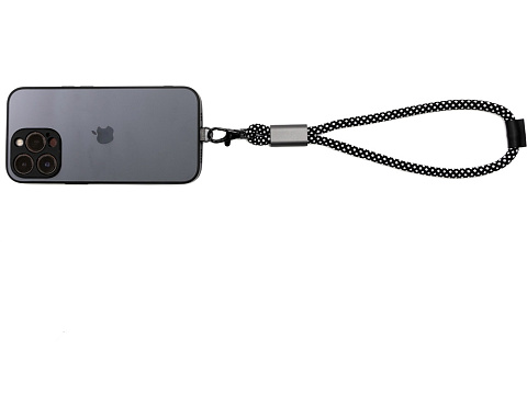 Ремешок-держатель для телефона на запястье Lany Wristband Eco, серый - рис 5.