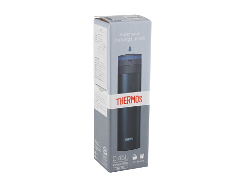 Термос из нерж. стали тм THERMOS JNS-450-BK 0.45L, черный - рис 3.