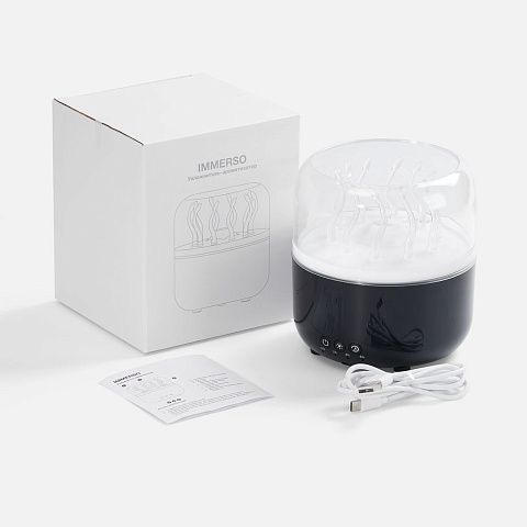 Увлажнитель-ароматизатор Immerso, черный - рис 5.