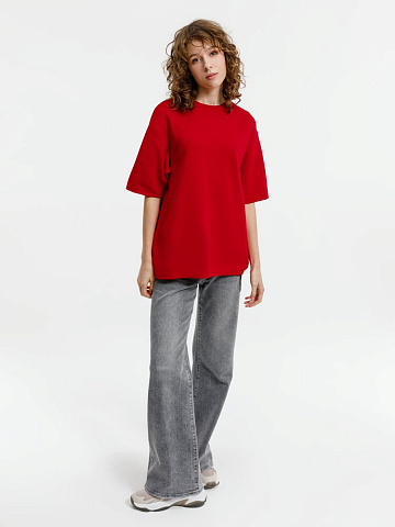 Джемпер с коротким рукавом Siluetti Volumica, красный - рис 9.