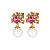 Серьги VERONICA SG ROSE Dyrberg Kern 440001 - миниатюра