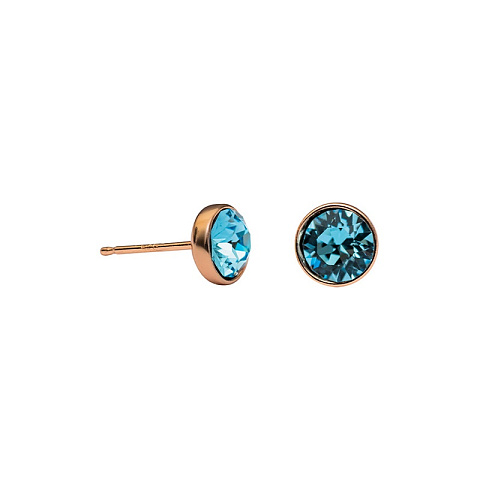 Пусеты Aqua Fiore Luna SWE297 AQ RG