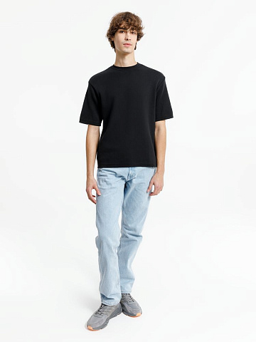 Джемпер с коротким рукавом Siluetti Volumica, черный - рис 4.